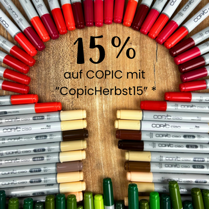 15% auf Copic Produkte