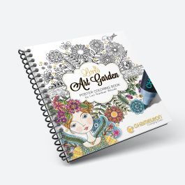 Chameleon Coloring Book: Loris Art Garden Spiral-bound, 20 Beautiful Poster  Designs To Coloring, Art Supplies - Coloring Book Set - AliExpress